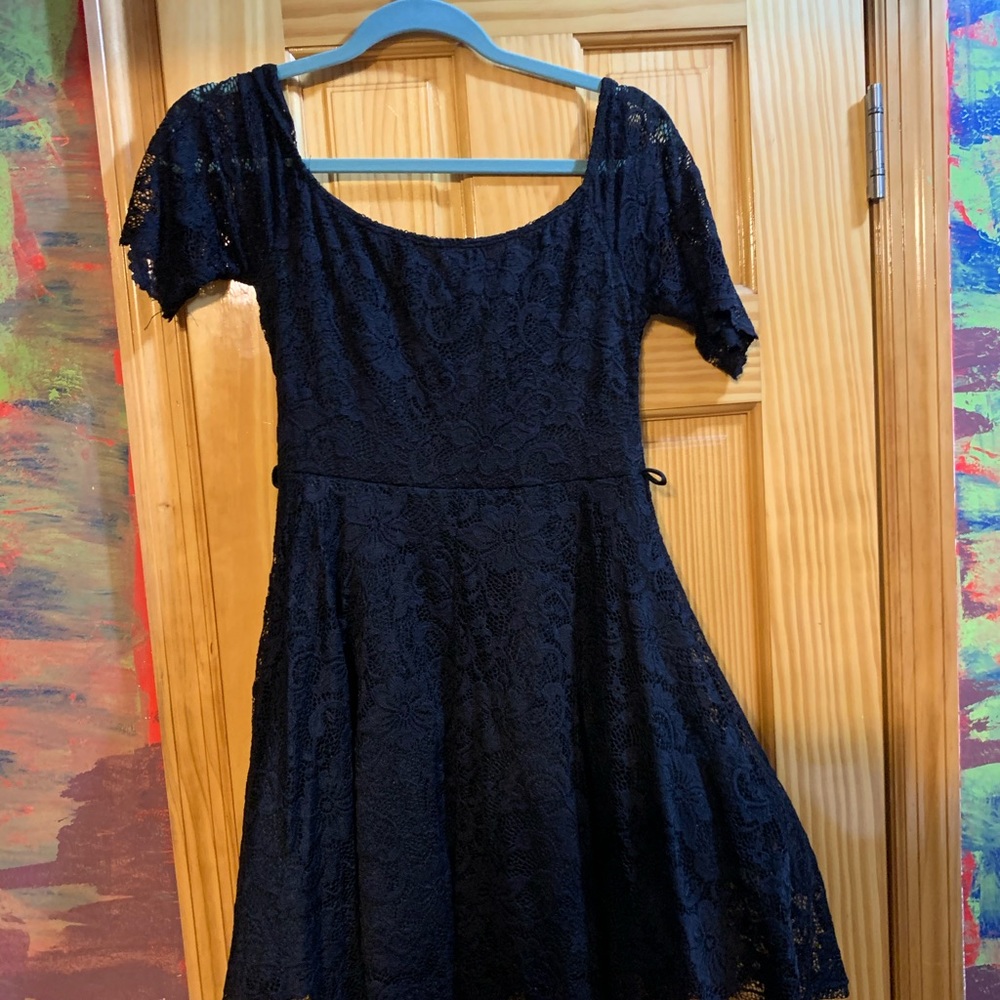 Black Bouffant style dress
